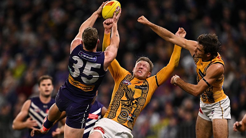 Purple reign: Dockers storm home, prove they’re the real deal as Hawks left shell-shocked
