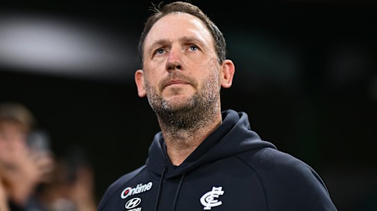 Carlton caretaker coach Josh Fraser.