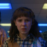 Eleven (centre) in the latest season of Stranger Things.