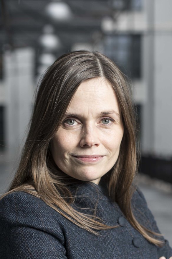 Above: Iceland’s PM Katrín Jakobsdóttir. “It was a relief to have something else to focus on,” she says of the novel. “Writing this book saved my mental health.”