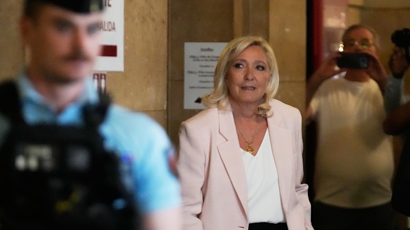 Court clears way for Marine Le Pen to run in 2027 but under one condition