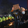 London police criticised for clashes at vigil for murdered woman