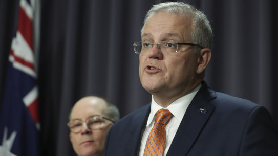 Scott Morrison has offered the states a 50/50 coronavirus funding deal. 