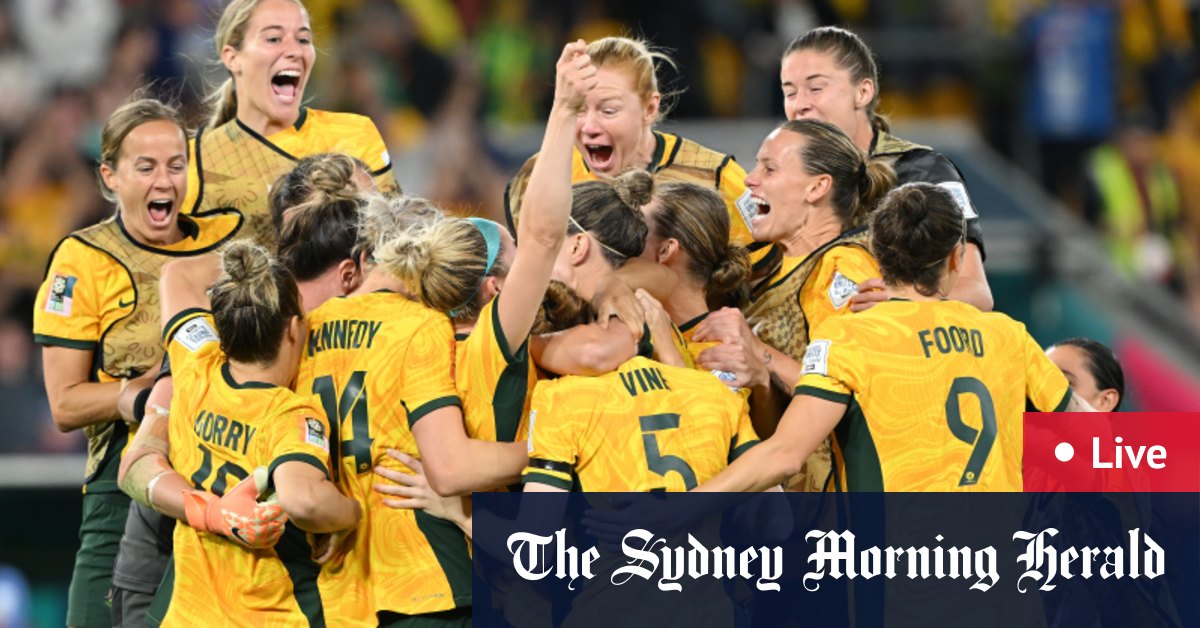 Women’s World Cup 2023 LIVE updates Matildas v France; England v