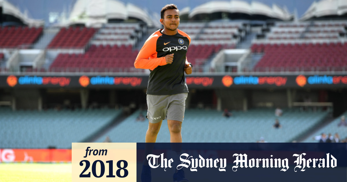 Australia V India Injured Indian Star Prithvi Shaw Back Running On Road To Test Recovery