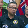 Maui Emergency Management Agency Administrator Herman Andaya.