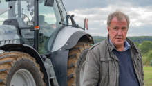 Jeremy Clarkson on his farm, Diddly Squat, in West Oxfordshire.