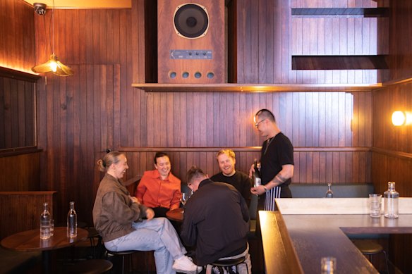 Hands Down is a new cocktail bar just off Smith Street in Fitzroy.