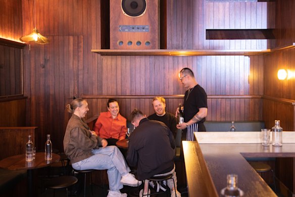 Hands Down is a new cocktail bar just off Smith Street in Fitzroy.