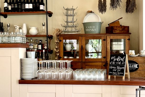 Laggan Pantry has rustic charm.