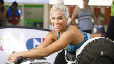 Madison de Rozario claimed gold in her 800m event. 