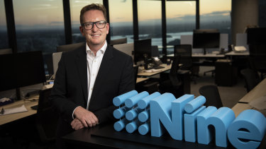 Nine’s chief sales officer Michael Stephenson