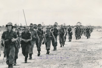 Australian troops in Vietnam.