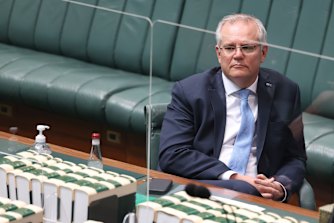 Prime Minister Scott Morrison travelled to Sydney from Canberra.