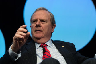 Future Fund chairman Peter Costello said there was a “glimmer of hope” for the Australian economy as states consider relaxing the coronavirus restrictions.