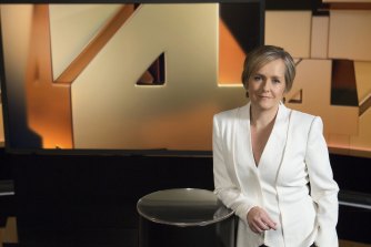 As presenter of ABC’s Four Corners.