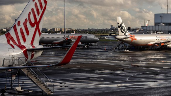 The government will cover the cost of some domestic flights through to September. 