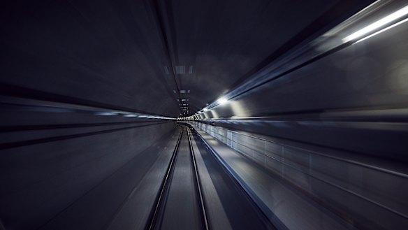Two of the driverless trains were stuck in tunnels for about 15 minutes.