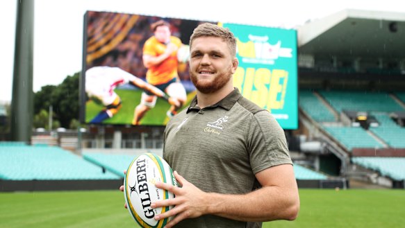 Lachlan Swinton at the SCG on Thursday. 