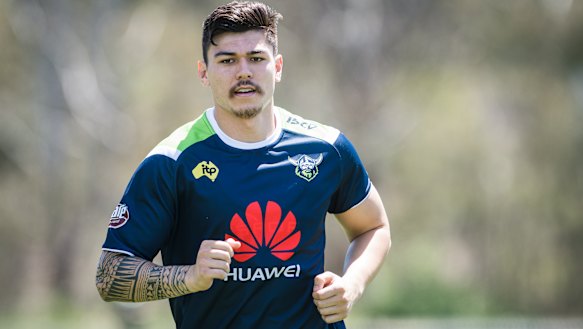 Brad Abbey has replaced Jack Wighton at fullback and was solid in his first game for the Green Machine last week. 