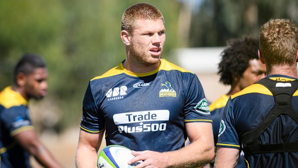 Brumbies lock Blake Enever eyes Australian rugby's hottest jersey