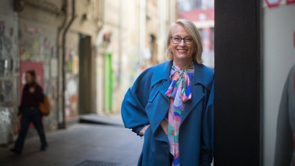 Lord mayor Sally Capp. 