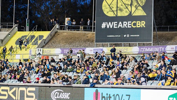 The Brumbies are hoping they can fill the stands next year.