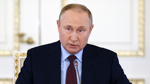 Russian President Vladimir Putin.