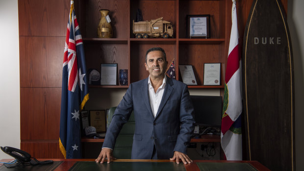 "For the first two weeks, I said to myself ‘What have I done?’ I was drowning": Sutherland Shire mayor Carmelo Pesce.