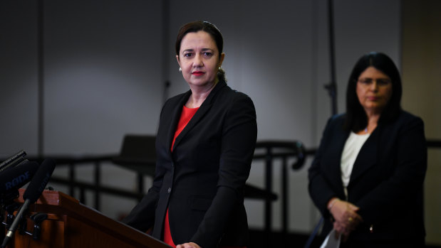 Premier Annastacia Palaszczuk announced schools would go pupil-free from Monday.