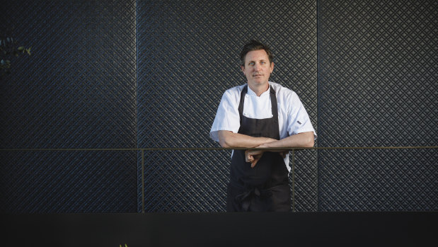 Aubergine owner and chef Ben Willis. 