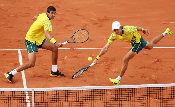 Popyrin partnered Alex de Minaur in doubles at the Paris Olympics.