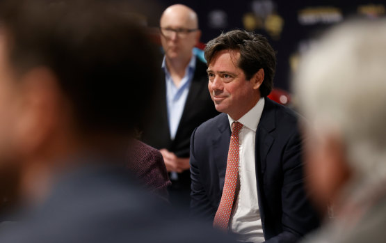 AFL 2022: AFL CEO Gillon McLachlan describes federal government warning