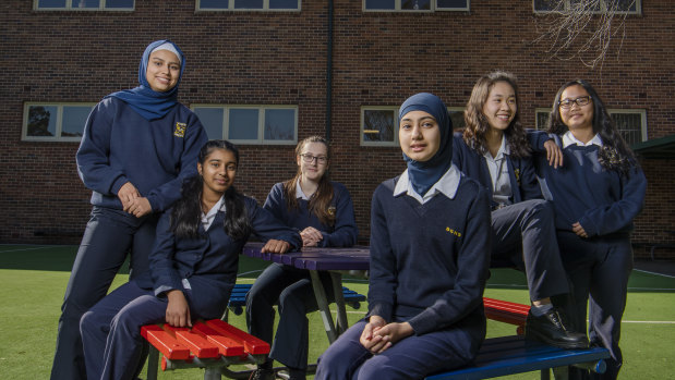 Birrong Girls has managed to avoid the year nine dip by having high expectations of its students.