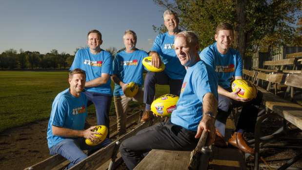 Long time local AFL community members Adam Hobill, Paul Eccles, Matt Cooney, Dave Gollach, John Reid, and Anthony Weston drove last year's fundraiser.