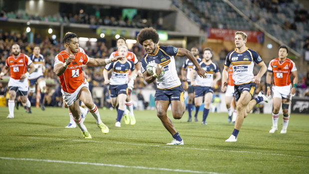 The Brumbies will play five games under Friday night lights in 2019. 