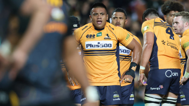 Allan Alaalatoa and the Brumbies rue defeat to the Chiefs.