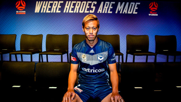 Diverse: Melbourne Victory's marquee signing has his fingers in many pies, in and out of football.