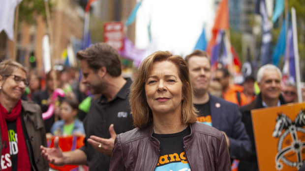 ACTU president Michelle O'Neil.