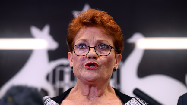  Pauline Hanson says Scott Morrison is a "fool".