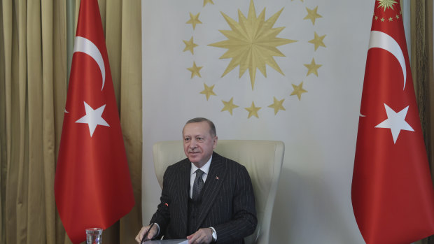 Turkey’s President Recep Tayyip Erdogan.