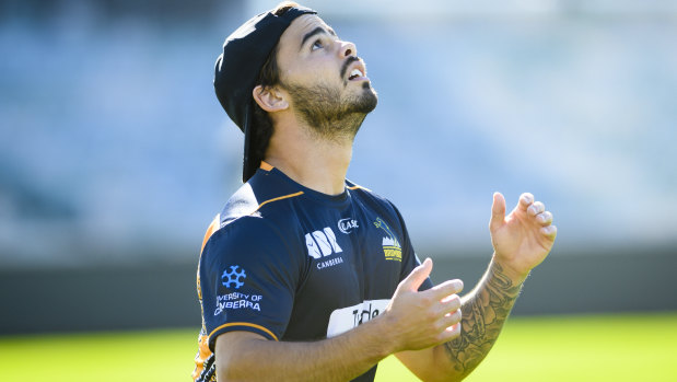 Andy Muirhead is determined to take his chance in the Brumbies' starting side.