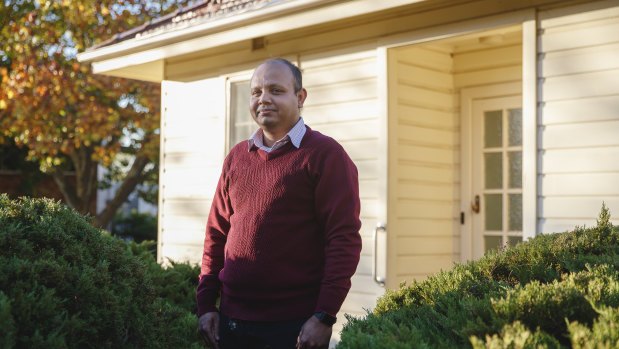 Haribondhu Sarma struggled to find accomodation for his young family when he moved to Canberra as a research student at the ANU.