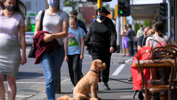 North Fitzroy after the lockdown. 