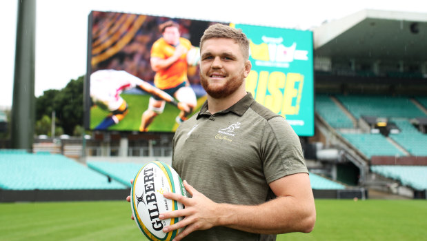 Lachlan Swinton at the SCG on Thursday. 