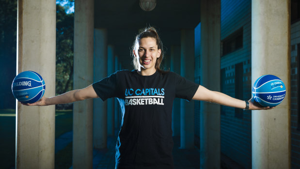 Marianna Tolo is back in Canberra for the WNBL season.