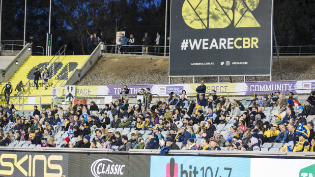 The Brumbies are hoping they can fill the stands next year.
