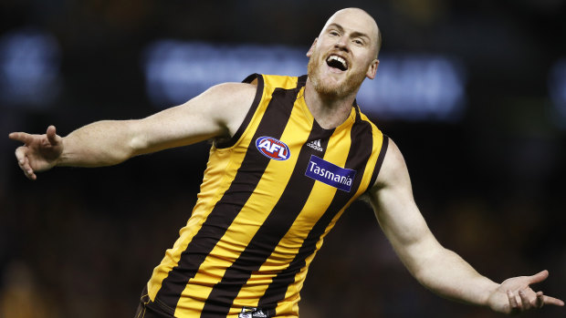 Jarryd Roughead was a dominant force against the Suns.