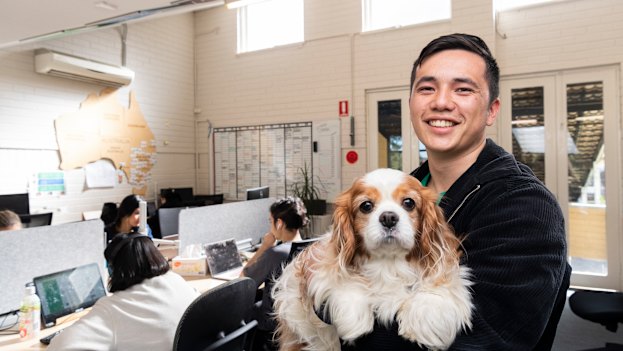 Will Booker appreciates that his life values and everyday work go hand in hand (and that dogs are allowed in the office).