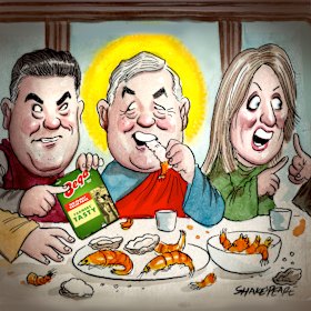 Kevin Greene, Con Hindi and Kathryn Landsberry